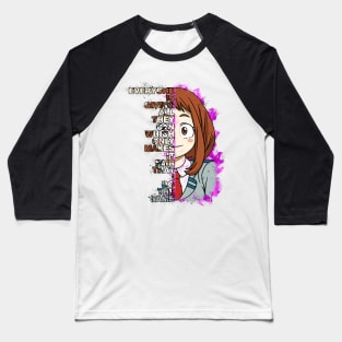 Uraraka Ochaco Baseball T-Shirt